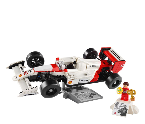 LEGO Icons 10330 McLaren MP4/4 i Ayrton Senna - 1220577 - zdjęcie 3
